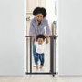 Dreambaby Barrière de sécurité Ava Slimline, Anthracite, 61-68 cm