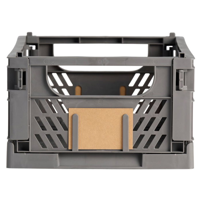 Day Boîte de rangement pliable gris foncé 33 x 24,5 x 15 cm Capacité 3,3 L Charge max 10 kg