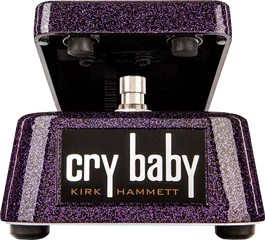 Dunlop Crybaby Kirk Hammett Signature Wah Wah Pédale d'effet Édition Limitée Violet