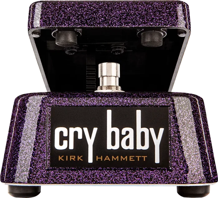 Dunlop Crybaby Kirk Hammett Signature Wah Wah Pédale d'effet Édition Limitée Violet