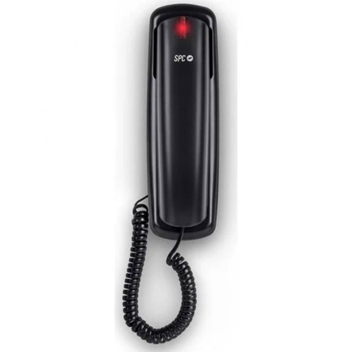 SPC Téléphone Fixe Original Lite 2 - Compact à Touches Larges, Mémoires Indirectes, Blanc ou Noir SPC Téléphone Fixe Original Lite 2 - Compact à Touches Larges, Mémoires Indirectes, Blanc ou Noir
