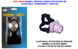 BAMBU Lampe frontale rotative ajustable à 90° BEST303