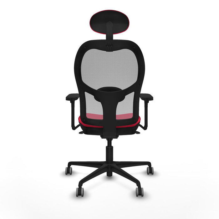 Piqueras y Crespo Chaise de Bureau avec Appui-tête Jorquera 3D036G1 Rouge