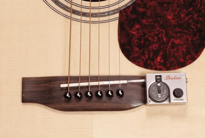 SHADOW NFX-AC Micro Piézo pour Guitare Acoustique et Classique avec Préampli Intégré - SHADOW