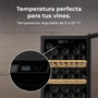 Cecotec GrandSommelier 98000 Cave à vin, 98 bouteilles, Noir