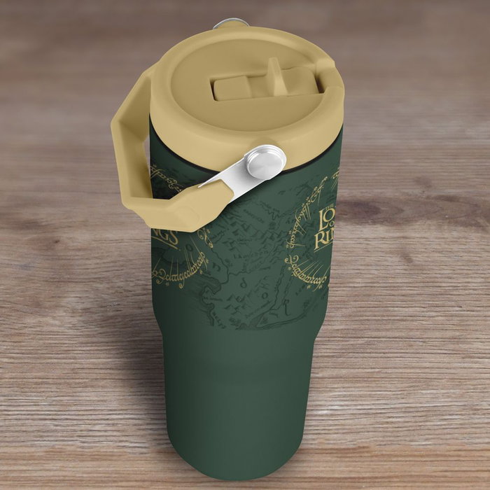 PYRAMID Thermos Le Seigneur des Anneaux 880 ml, bouteille isotherme, tasse à café PYRAMID Thermos Le Seigneur des Anneaux 880 ml, bouteille isotherme, tasse à café