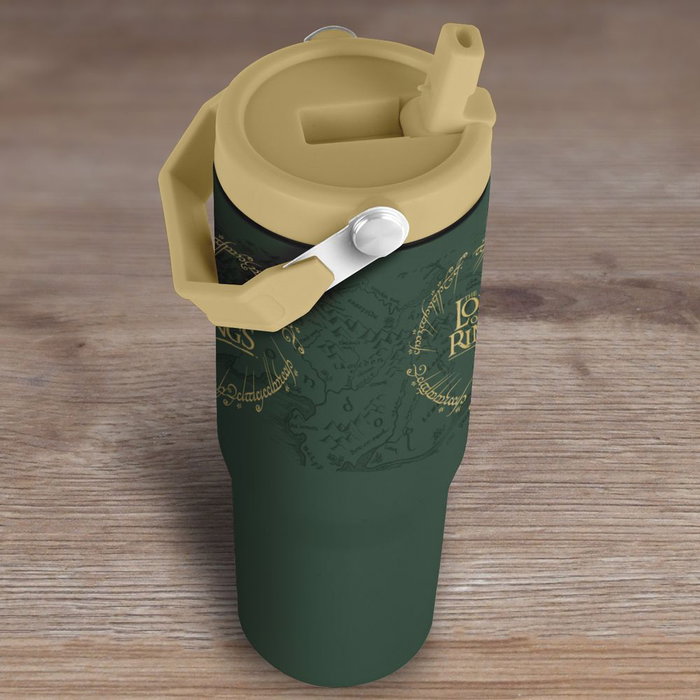 PYRAMID Thermos Le Seigneur des Anneaux 880 ml, bouteille isotherme, tasse à café PYRAMID Thermos Le Seigneur des Anneaux 880 ml, bouteille isotherme, tasse à café