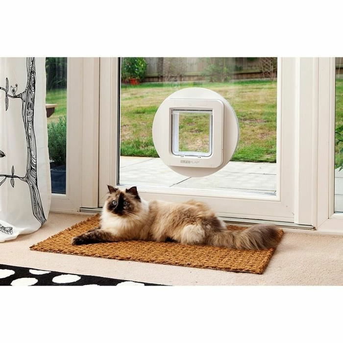 Sureflap Chatière électronique Grande - Blanc - 178 mm x 170 mm