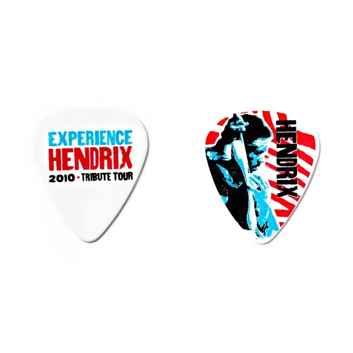 Dunlop Púas Jimi Hendrix Tribute Tour (bote) de calibre moyen, boîte de 12 unités
