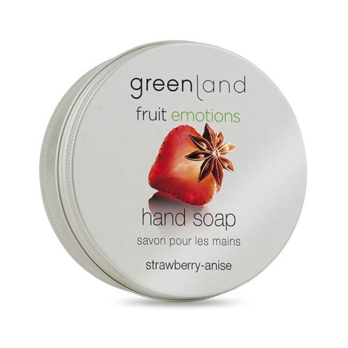 Greenland Savon aux Fruits et Émotions Fraise-Anis, pour une peau propre et fraîche, 100 g Greenland Savon aux Fruits et Émotions Fraise-Anis, pour une peau propre et fraîche, 100 g