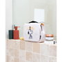 ERIK - Nécessaire de voyage Snoopy, multicompartiments, 100% polyester imperméable avec fermetures à glissière et anse