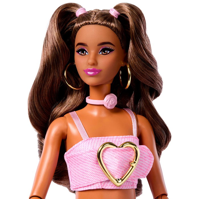 Barbie Deluxe Style Tenue Rose Cœur