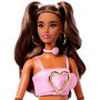 Barbie Deluxe Style Tenue Rose Cœur