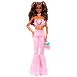 Barbie Deluxe Style Tenue Rose Cœur