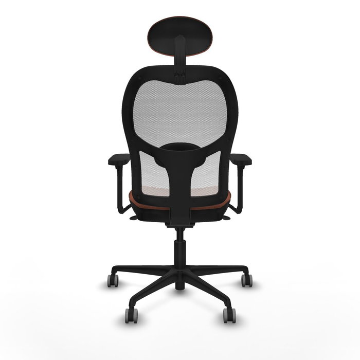 Piqueras y Crespo Chaise de Bureau Jorquera 3D036G1 Blanc Marron Piqueras y Crespo Chaise de Bureau Jorquera 3D036G1 Blanc Marron