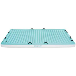 Intex - Tapis flottant gonflable, 310 x 183 cm, en PVC et PET, pour enfant à partir de 6 ans