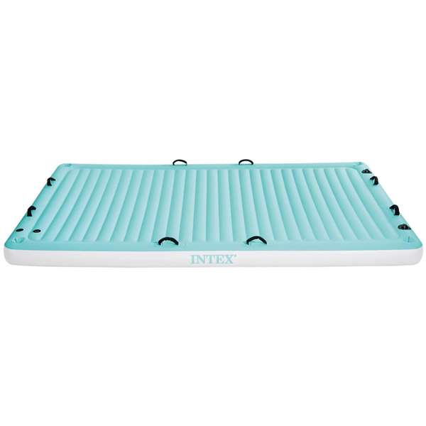 Intex - Tapis flottant gonflable, 310 x 183 cm, en PVC et PET, pour enfant à partir de 6 ans Intex - Tapis flottant gonflable, 310 x 183 cm, en PVC et PET, pour enfant à partir de 6 ans