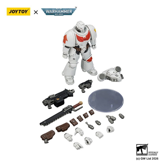 Joy Toy (CN) Warhammer 40,000 figurine White Scars Intercessor 12 cm Joy Toy (CN) Warhammer 40,000 figurine White Scars Intercessor 12 cm