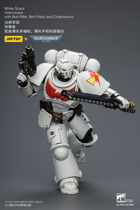 Joy Toy (CN) Warhammer 40,000 figurine White Scars Intercessor 12 cm Joy Toy (CN) Warhammer 40,000 figurine White Scars Intercessor 12 cm
