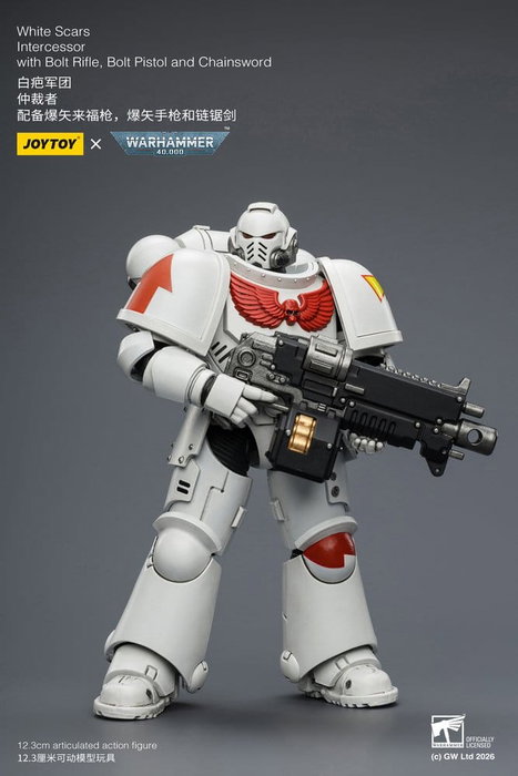 Joy Toy (CN) Warhammer 40,000 figurine White Scars Intercessor 12 cm Joy Toy (CN) Warhammer 40,000 figurine White Scars Intercessor 12 cm