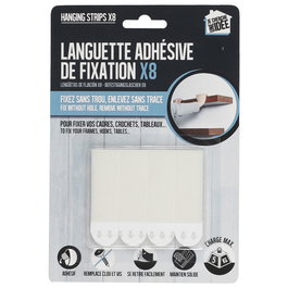 Je cherche une Idee Bandes adhésives pour accrocher 5 kg