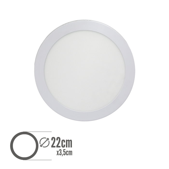 WOLFPACK LINEA PROFESIONAL Downlight de surface LED 20W 1800 lumens 3000K