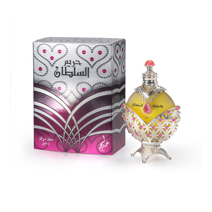 Khadlaj Hareem Sultan Silver Huile Parfum Concentrée Femme 35 ml