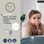 Suavinex Birdies Lot de 2 sucettes symétriques SX Pro pour bébé de 6 à 18 mois - Beige
