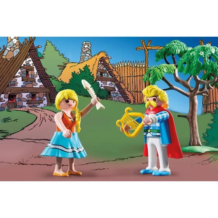 Playmobil 71827 - Le banquet du village Astérix avec personnage, figurine de la bande dessinée, 159 pièces, à partir de 5 ans