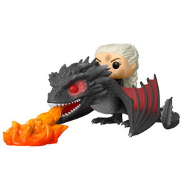 FUNKO Pop Daenerys on Fiery Drogon - Game of Thrones
