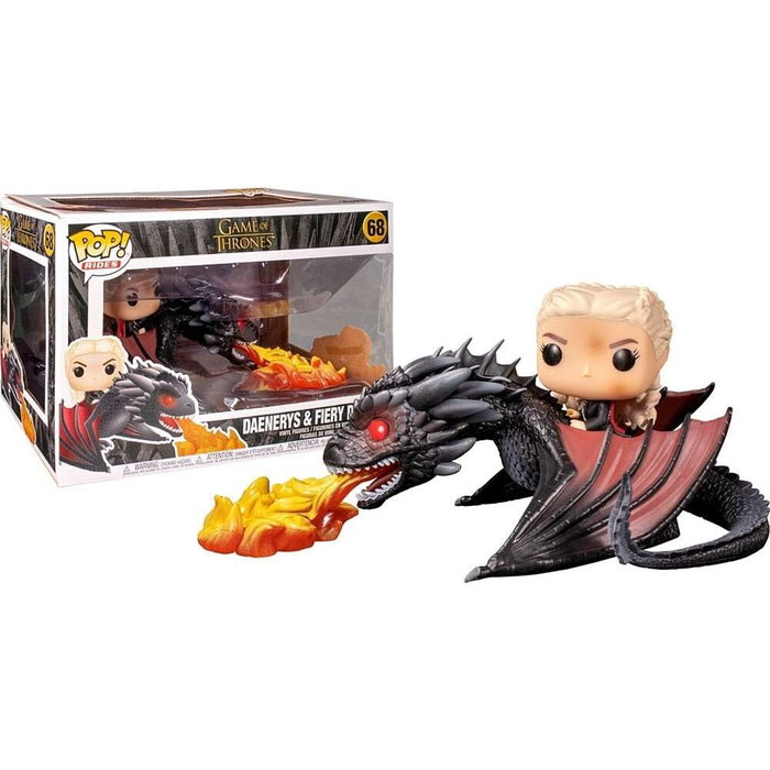 FUNKO Pop Daenerys on Fiery Drogon - Game of Thrones