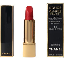 Chanel Rouge Allure Velvet #56-Rouge Charnel 3.5 g - Rouge à Lèvres Velouté Haute Tenue