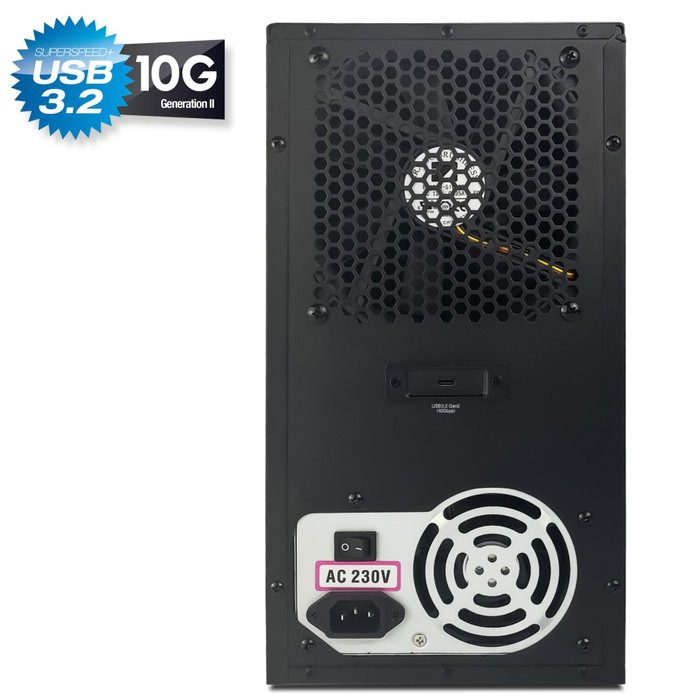 Fantec MB-X10U31H Boîtier pour 10x 3,5 pouces SATA
