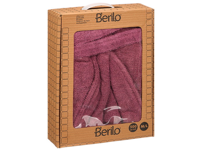 Berilo Peignoir Rouge 500 g M/L 10,5x37x28 cm (Set de 6) Berilo Peignoir Rouge 500 g M/L 10,5x37x28 cm (Set de 6)