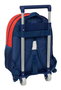 Safta Moch 609+Carro 705 Super Mario Trick, Sac à dos à roulettes pour enfants 28x34x10 cm, Age minimum 3 ans, Produit en espagnol
