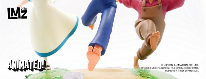 Tom Sawyer statuette Animated! Tom, Huck & Becky 23 cm Tom Sawyer statuette Animated! Tom, Huck & Becky 23 cm
