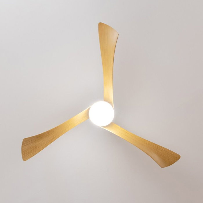 Ventilateur de Plafond Cecotec EnergySilence Aero 5280 LightWood 18 W 40 W Ø 132 cm Bois