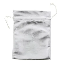 Bags Unlimited Pochette Voyage en textile argent