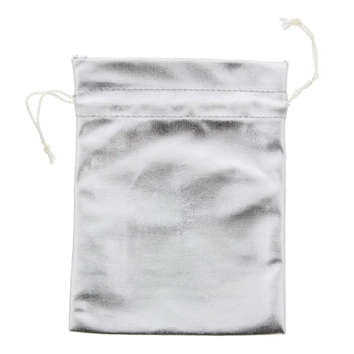 Bags Unlimited Pochette Voyage en textile argent Bags Unlimited Pochette Voyage en textile argent