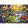 Schmidt Spiele Puzzle Dinosaures avec 12 figurines