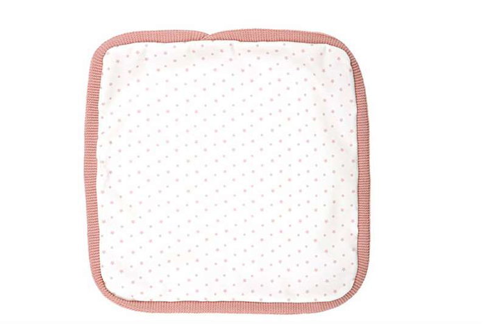 Poupée Arias Elegance Mies, 45 cm, rose, avec couverture et mécanisme de rire (Try Me), fonctionne avec piles LR44, pour enfants dès 3 ans