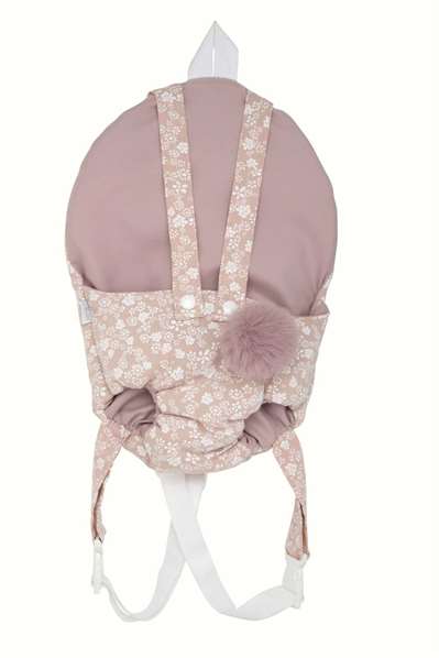 Muñecas Arias - Porte-bébé rose pour poupées de 40 à 45 cm - Accessoire de poupée