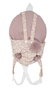 Muñecas Arias - Porte-bébé rose pour poupées de 40 à 45 cm - Accessoire de poupée