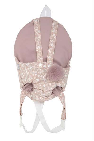 Muñecas Arias - Porte-bébé rose pour poupées de 40 à 45 cm - Accessoire de poupée