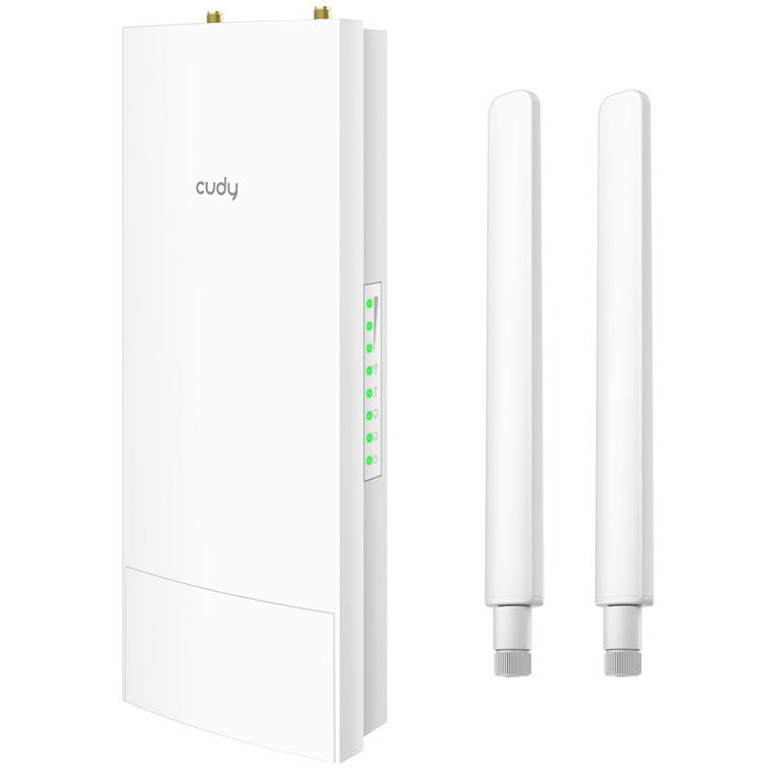 Cudy Routeur 4G LTE Cat 6 Wi-Fi AC1200 Gigabit pour Extérieur avec Antennes