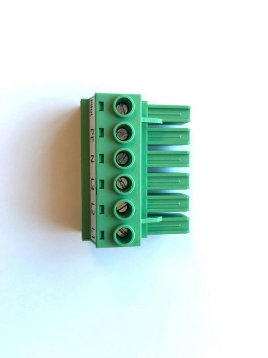 Charge Amps Terminal block Plug-In 16-32A 6P - Bloc de bornes de recharge pour véhicule électrique Charge Amps Terminal block Plug-In 16-32A 6P - Bloc de bornes de recharge pour véhicule électrique