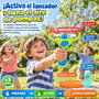 JugaToys Lanceur de bulles magiques géantes avec bouteille de liquide