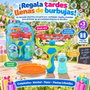 JugaToys Lanceur de bulles magiques géantes avec bouteille de liquide