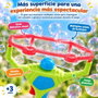 JugaToys Lanceur de bulles magiques géantes avec bouteille de liquide