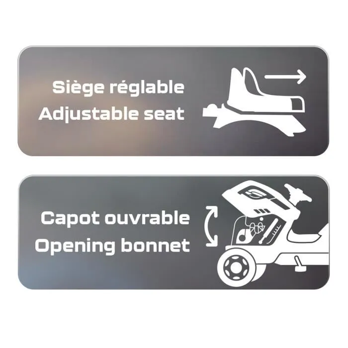 Tricycle Smoby Remorque Tracteur